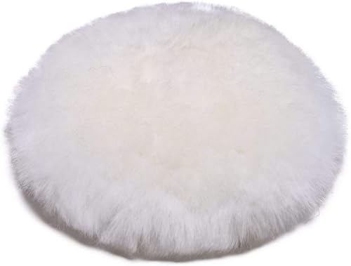 Image of DIY Crafts 5 Pcs, 1 inchinch Fur Felt Pad Hook Loop Only, Wool Fur Felt Polishing Pad Only Accessories Tool Buffing Shank Felt Buffer Pad Compatible Poli(5 Pcs, 1 inchinch Fur Felt Pad Hook Loop Only)