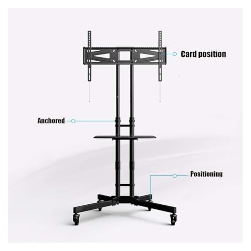 Soporte móvil para TV con ruedas miniatura 6