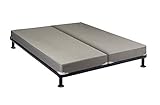 Spinal Solution 4' Fully Assembled Split Coil Box Spring for Mattress, Queen Size, Beige
