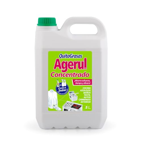 Desengrasante Quitagrasas Concentrado Agerul (1 Garrafa De 5 Litros)