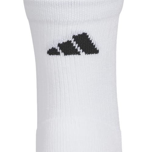 Adidas Mens Cushioned Sport High Quarter Socks (3-Pair Pack) Mid-Crew Above Ankle3