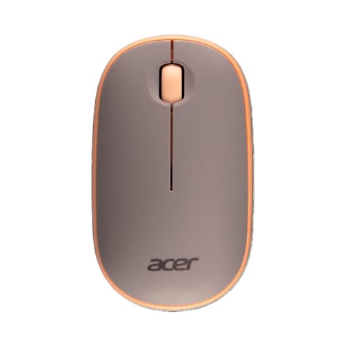 Image of Acer Wireless Mouse for Laptop, 2.4GHz Wireless Mouse with USB Receiver - Smooth Tracking, 12-Month Battery, for Windows, macOS, ChromeOS, Compatible with PC, Mac, Laptop, Tablets - Peach