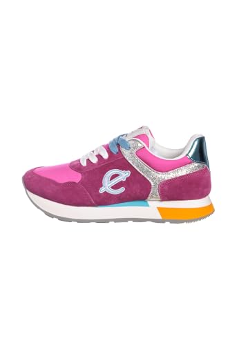 Sneakers Cafè Noir C1DB6030 en daim et tissu pailleté pour femme