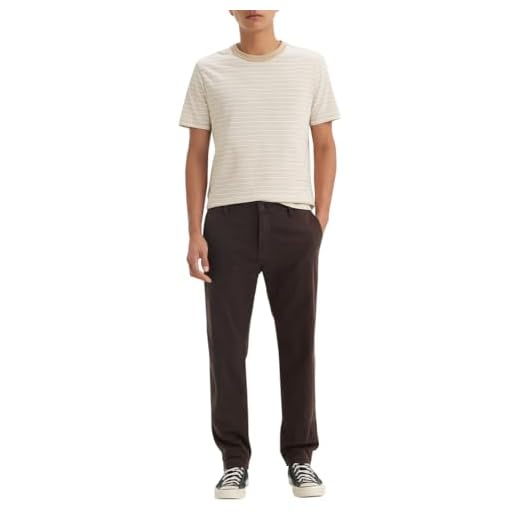 Levi's XX Chino Standard II, Pantalones Hombre, Black Coffee Shady GD, 32W / 34L