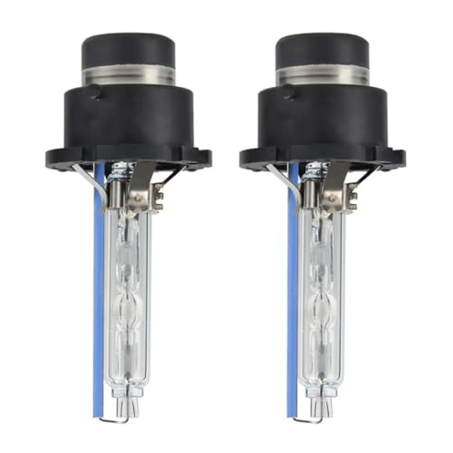 MOLUCKFU Bombillas de Repuesto para Faros de Coche Xenón 8000K Alta Luminosidad Resistente al Agua y Golpes Paquete de 2 Iluminación Blanca para Conducción Segura Nocturna