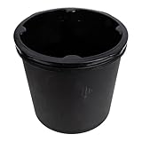 CIYODO Set Secchio Doppio per Coltivazione Patate e Arachidi in PP Resistente Contenitore Nero Ø29X265 CM Vaso Multiuso per Orto Domestico e Giardinaggio