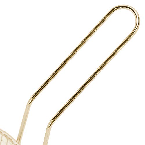 Frituurnet Frieten Zeef 4 Stuks Voor Kokend Stomen Frituren(Golden) - Image 7