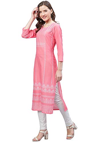 Image of Vaamsi Women's Crepe Regular Kurta