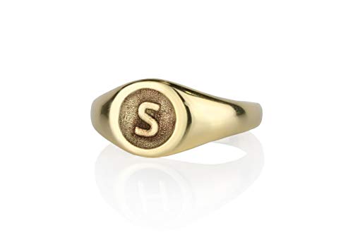 Bague en or 14k gravée main la haute joaillerie personnalisable pour femme