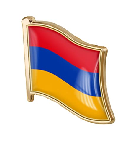 Image of vmcoatdu Country Flag Pin Badge International Travel Brooch Metal Alloy Souvenir Pin for Hat Clothes Backpack