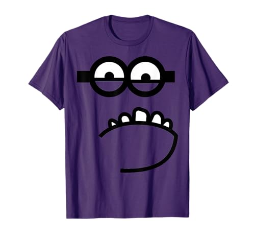 Despicable Me Minions Evil Minion Face Graphic T-Shirt T-Shirt