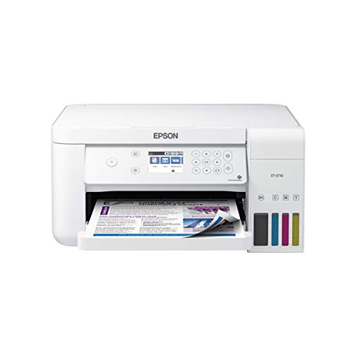 Epson EcoTank ET-3710 Wireless Color All-in-One Cartridge-Free Supertank Printer with Scanner, Copier