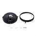 LisylineAuto 7 Inch Motorcycle Headlight Housing Bracket Headlamp Shell Cover 7