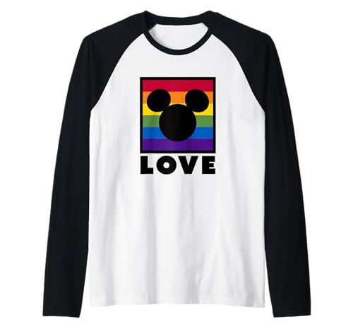 Mickey Mouse Love Pride Box Up Raglan Célébrez la Diversité Disney