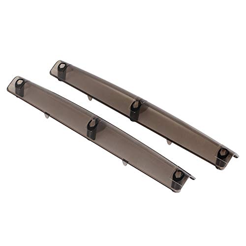 XMMT Smoke Tour Pak Box Side Lights Lens Covers for Harley Road King Electra Glide 1996-2005