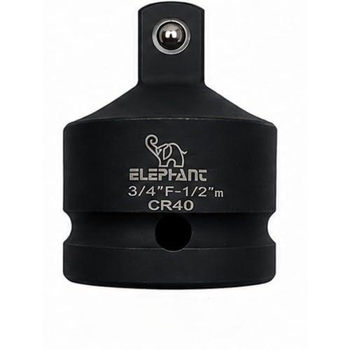 Image of Elephant Impact Socket Adapter and Reducer Use with Impact Wrenches and Drills in Auto and Impact Driver Construction Work (Impact Adaptor) (IA05)