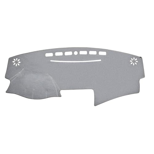 BERKSYDE Dashboard Dash Cover Mat Carpet Compatible with 2007-2011 Toyota Camry(Grey)