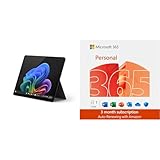 Microsoft Surface Pro (power supply not included) | Copilot+ PC | 13” OLED Touchscreen | Snapdragon® X Elite | 16GB Memory | 256GB SSD | Black 365 | 3 Months for Free | Amazon Autorenew