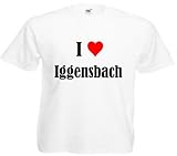 Sie lieben oder verehren Iggensbach … zeigen Sie es durch unser individuell bedrucktes Marken T-Shirt .... ein muss für jeden Fan