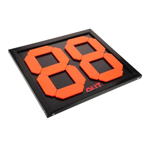 Abaodam Manual Football Substitution Board for Referees Player Change Sign with Clear Numbers Essential Soccer Equipment for Efficient Substitution Process