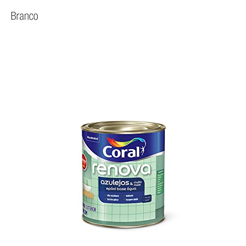 RENOVA AZULEJOS & MUITO MAIS ACETINADO BRANCO 900ML - CORAL