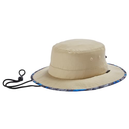 Image of UPF 50+ Foldable Sun Hat Patterned Under Brim Bucket Hats for Summer Hiking Fishing Beach Safari Men Women