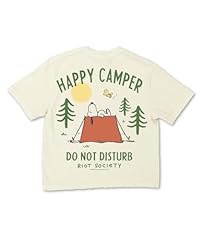 Peanuts Snoopy Happy Camper (Ivory Comfort Colors)