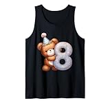 Photo Gallery 8° compleanno happy birthday brown teddy bear canotta Photo Gallery 8° compleanno happy birthday brown teddy bear canotta