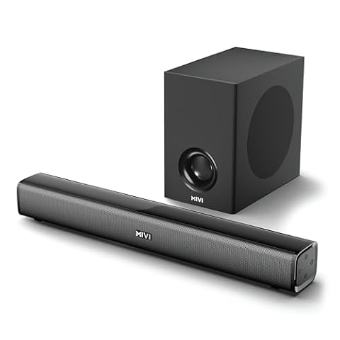 Mivi Nex 100 Sound Bar for Smart TV with 90W & 2.1 Channel with Subwoofer