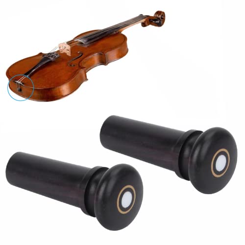 Madeira Jujuba, Acessórios para Violino Excelente Acabamento Belo Prático para Violino(Preto com olh