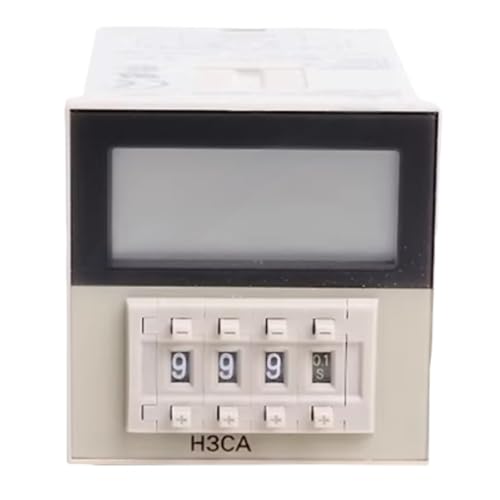 Relais temporisé H3CA-8 DC24 programmable pour contrôle industriel précis