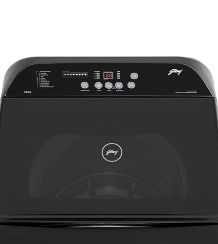 Image of Godrej 11 kg 5 Star Eon Hydris Fully Automatic Top Load Washing Machine with In-Built Heater (WTEON HYS 11 5.0 FEFH GLGR, Glacial Grey, AI Powered)