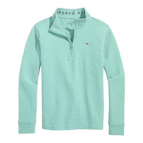 Image of Vineyard Vines Kids Saltwater Quarter Zip (Toddler /Little Kids /Big Kids)