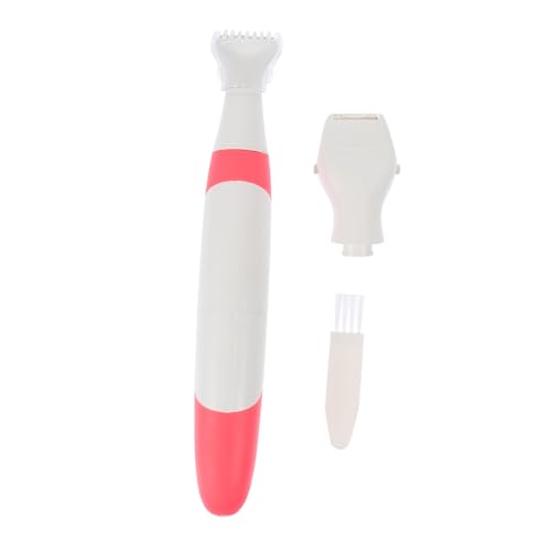 LIFKOME Depiladora Eléctrica Mujer para Cuerpo y Rostro Recortadora Precisa para Piernas y Axilas Afeitadora Íntima Segura y Duradera Diseño Multiárea Rojo
