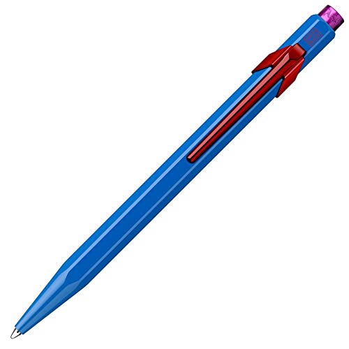 Bolígrafo Caran d'Ache Claim Your Style 849.534 edición limitada en azul cobalto