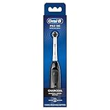 Oral-B Pro 100 Charcoal, Battery Powered Electric Toothbrush, Black