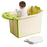 TyCylKu Tragbare Baby-Badewanne – Baby-Pool Sitzbadewanne tragbar | praktische, ergonomische Badeunterstützung für Zuhause, Wohnung, Wohnheim, Urlaub, Urlaub