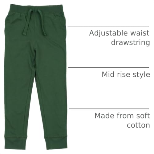 Image of Leveret Kids & Toddler Boys Pants Girls Legging Pants with Drawstrings (2-14 Years) Variety of Colors