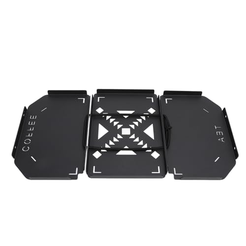 Folding Lunch Box Table Top for 9.4L Lunch Box,Expandable Stylish Coffee Station, Professional Aluminium Alloy Portable Camping Table Board Camping Gear