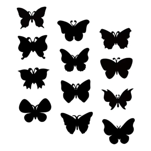 OSALADI Scratch Paper Art Set Pcs Butterfly Shaped Scratch Pad Safe for Boy Girl Decorative Party Sheet Festival Craft Boys and Girls DIY