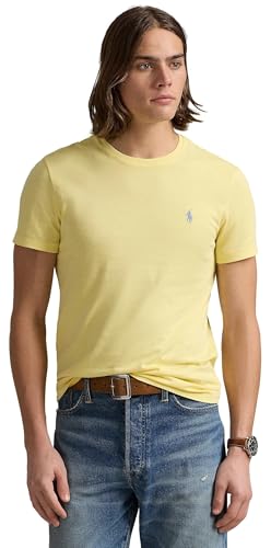 Image of POLO RALPH LAUREN Men's Jersey Cotton Crew Neck T-Shirt