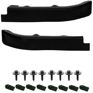 C5 Corvette Front Lower Spoiler Air Dam Left and Right Sides with Mount Hardware Fits All 97 Through 04 Corvettes