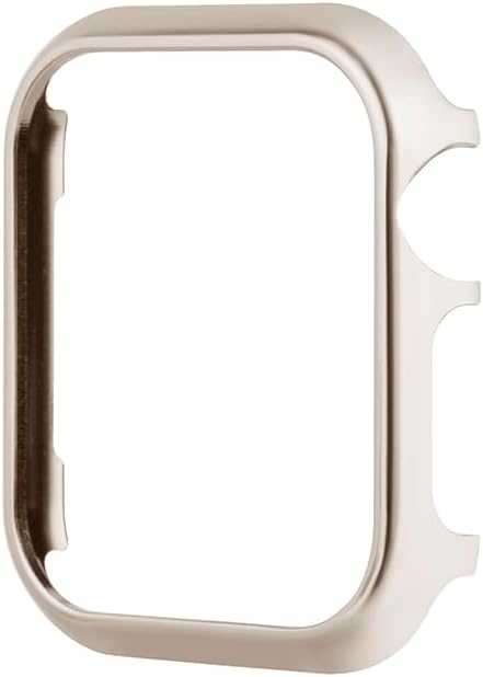 Aluminum Case Compatible with iWatch Serie 5, Ultra Slim Protector Cases Metal Cover Frame Rugged Bumper Shell Stainless Steel Sleeve Watch Accessories Compatible with Apple Watch 44mm Series SE/6/5/4