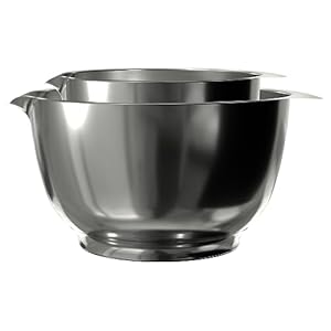 Rosti Precision Craft Mixing Bowl Set 2 Pcs Elevate Your Culinary Experience Stylish Nesting Bowls for Effortless Cooking and Baking