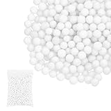 PATIKIL Foam Beads, 7-9mm Foam Balls, Mini Small Balls Polystyrene Beads for DIY Craft Supplies Wedding Party Art Homemade, White
