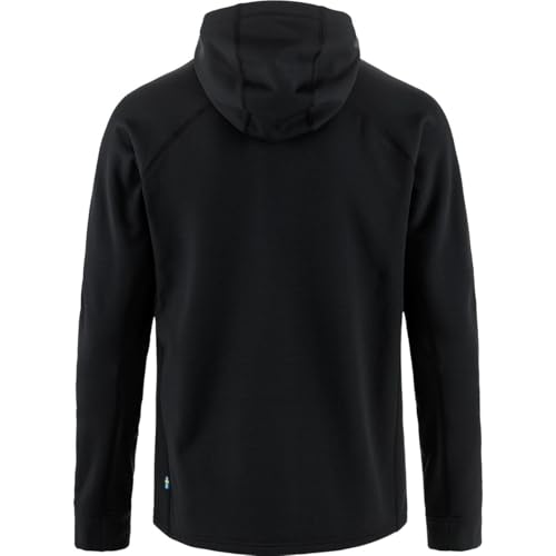 Fjällräven Herren Expedition Fleece Hoodie Jacke, Black, M