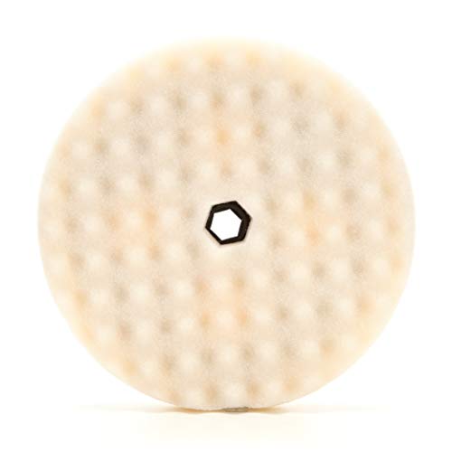 Image of Perfect-It 3M 05706 Foam Compounding Pad, 8 in, White (Pack of 6)