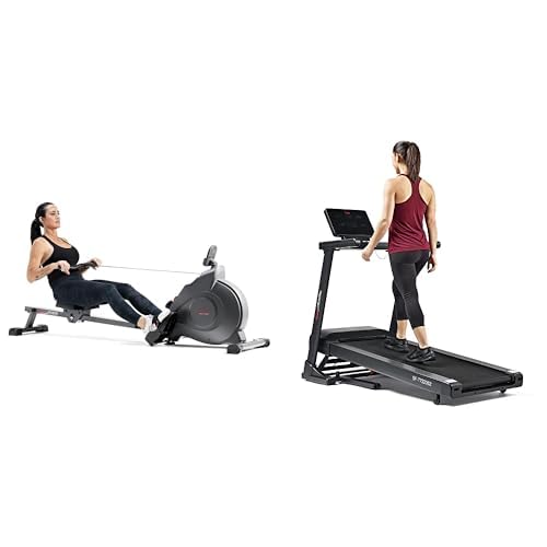 Máquina de remo magnética Sunny Health & Fitness