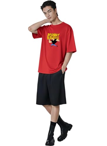 Image of Men's Cotton Oversized Fit Oversized Baggy Fit Drop Shoulder Cool and Stylish