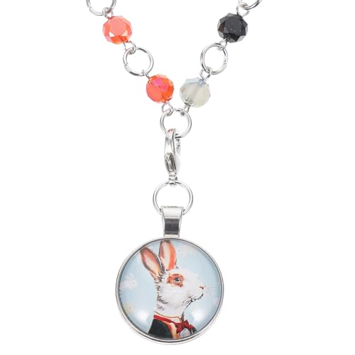 POPETPOP Collar de Conejo de Pascua Cadena de Suéter Coelho Da Pascua Joyería Elegante